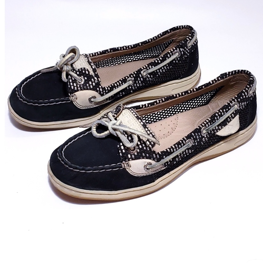 Sperry Top-Sider Black Angelfish Boat Shoes